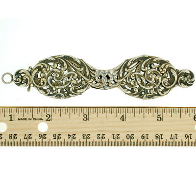 UNGER BROS. Victorian Sterling Silver Lorgnette