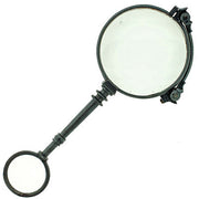 Victorian Gunmetal Expandable Lorgnette Glasses