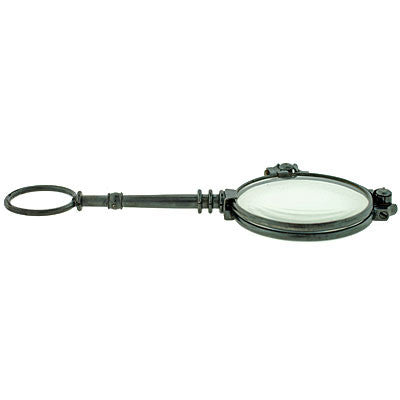 Victorian Gunmetal Expandable Lorgnette Glasses